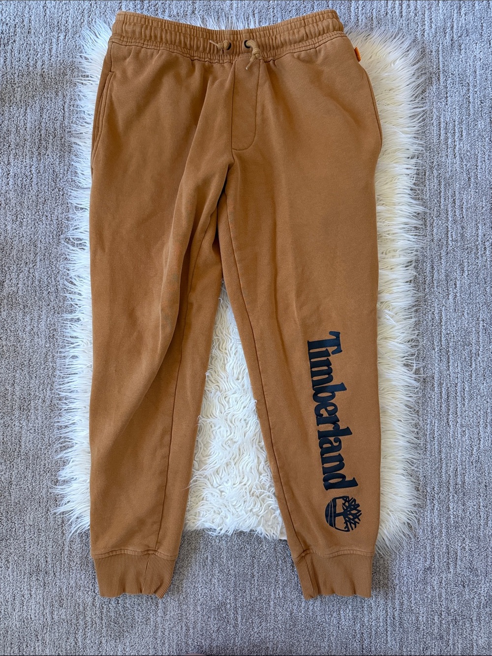 Timberland Men's Sweatpants in Wheat